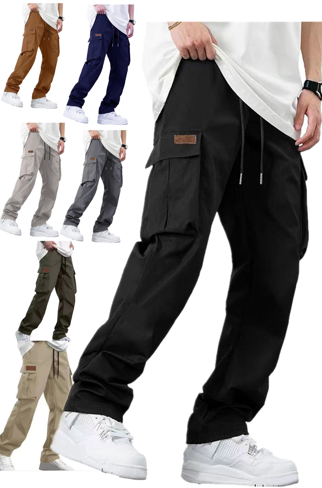 Outdoor Sport Hiking Pants - 2026Mens Casual Jogger Pants Relaxed Fit