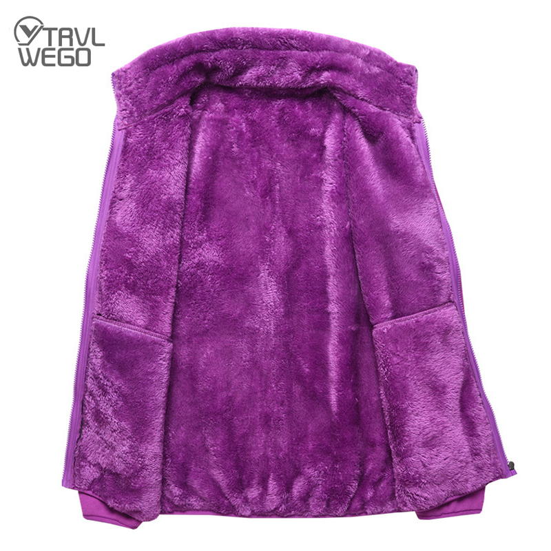 Outdoor Sport Jacket Women'S - TRVLWEGO Women Winter Plus Velvet Thicken