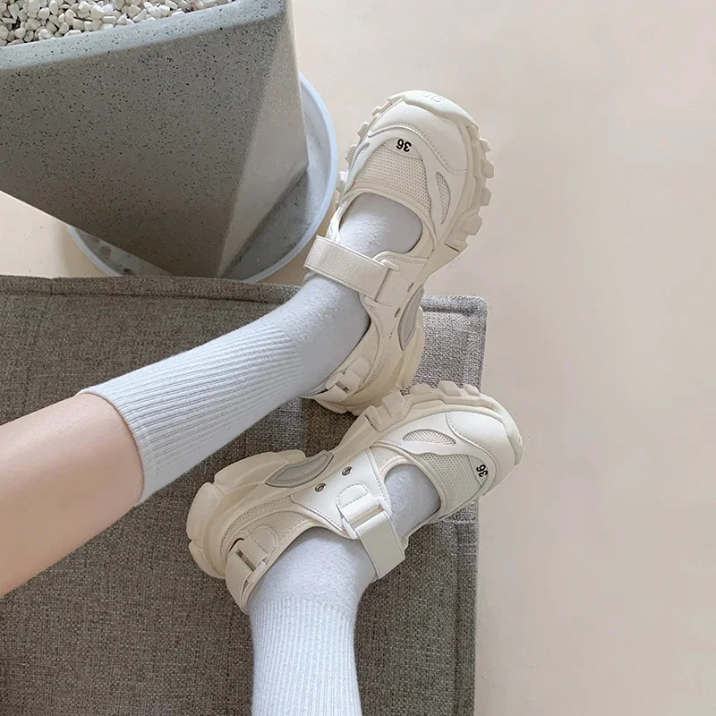 Outdoor Sport With Sticks - Women Sport Sandals Wedge Hollow Out