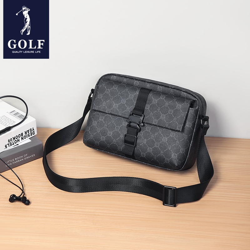 Outdoor Sport Brand - GOLF Crossbody Bag for Men, Large