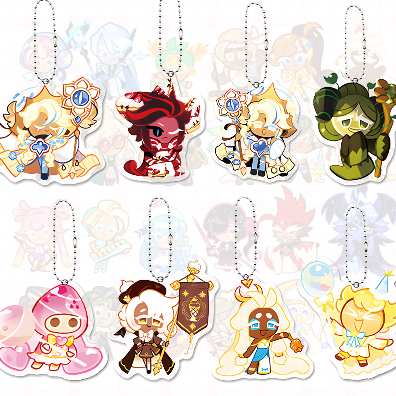 Outdoor Sports Accessories - Cookie Run: Kingdom‌ Keychain Cartoon Forester