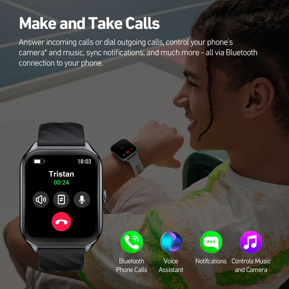 New Zeblaze GTS 4 Voice Callin - Outdoor Sport Smart Watch ulasan dan harga