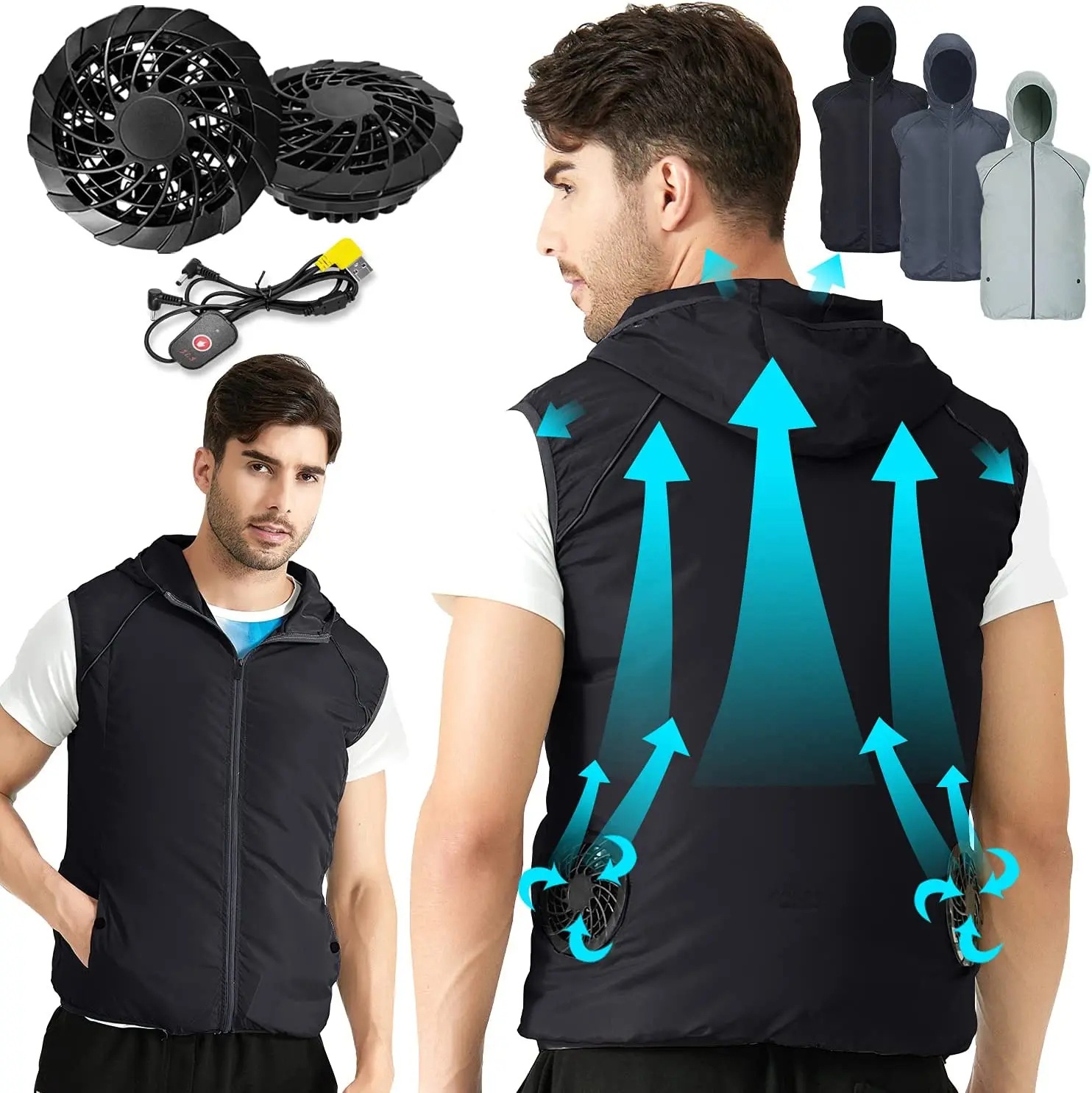 Summer Sport Fan Air Condition - Outdoor Sport Jacket Women'S ulasan dan harga