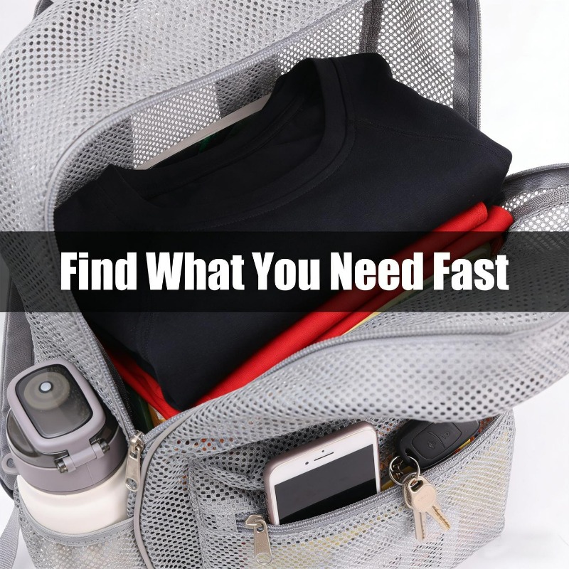 Breathable Mesh Backpack Light - Outdoor Sport Bag ulasan dan harga