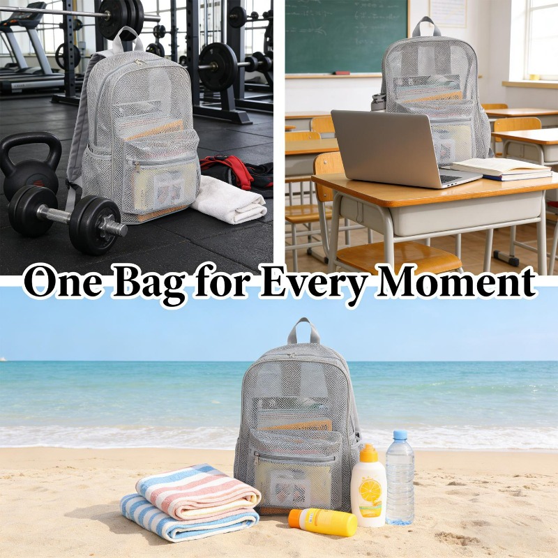 Breathable Mesh Backpack Light - Outdoor Sport Bag ulasan dan harga