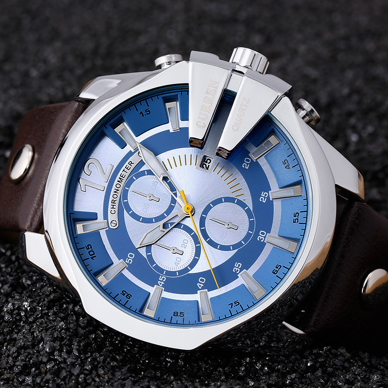 Curren Mens Watches Top Brand  - Outdoor Sport Brand ulasan dan harga
