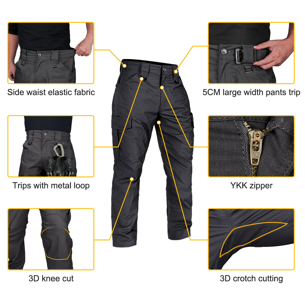 IDOGEAR BSR Men's Flex Tactica - Outdoor Sport Hiking Pants ulasan dan harga