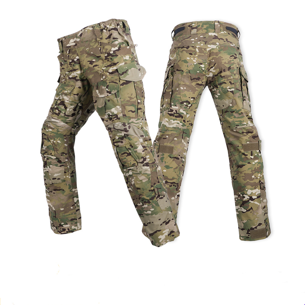 Men Combat Pants With Knee Pad - Outdoor Sport Hiking Pants ulasan dan harga