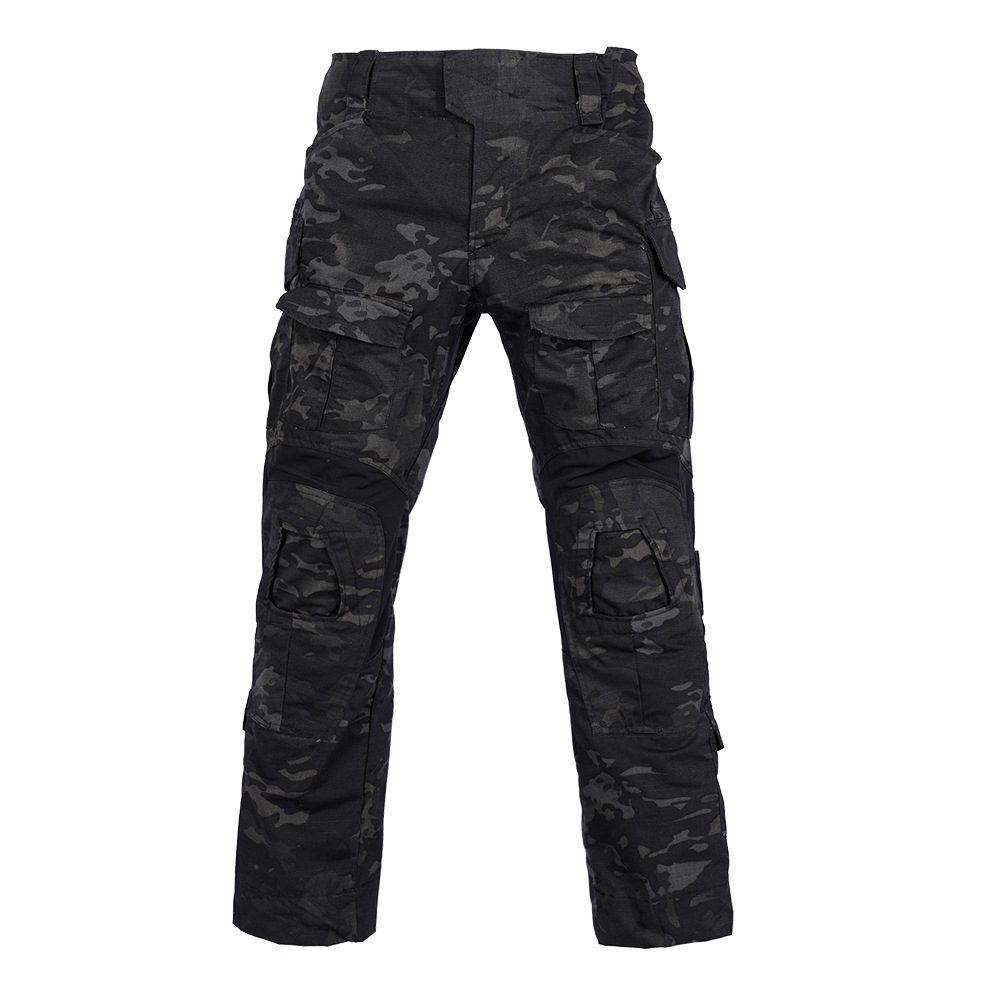 Men Combat Pants With Knee Pad - Outdoor Sport Hiking Pants ulasan dan harga