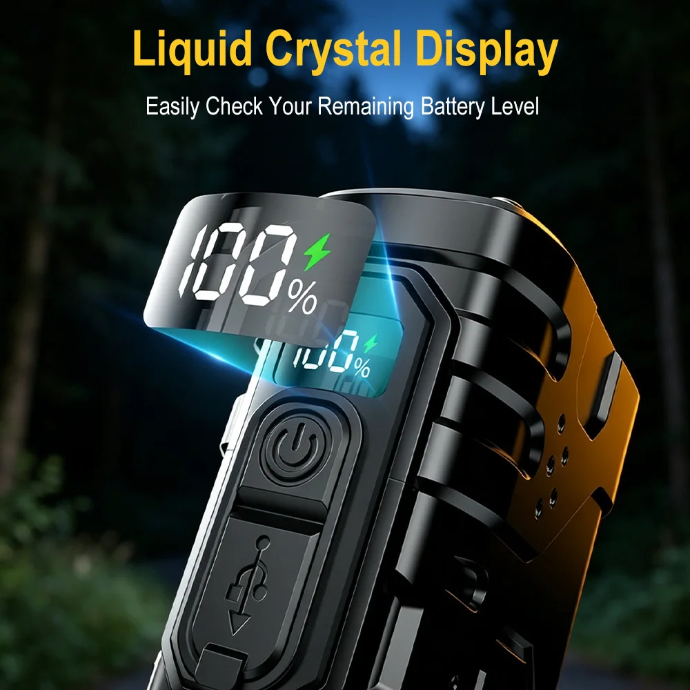 BORUIiT Hand Crank EDC LED Fla - Outdoor Sports Accessories ulasan dan harga