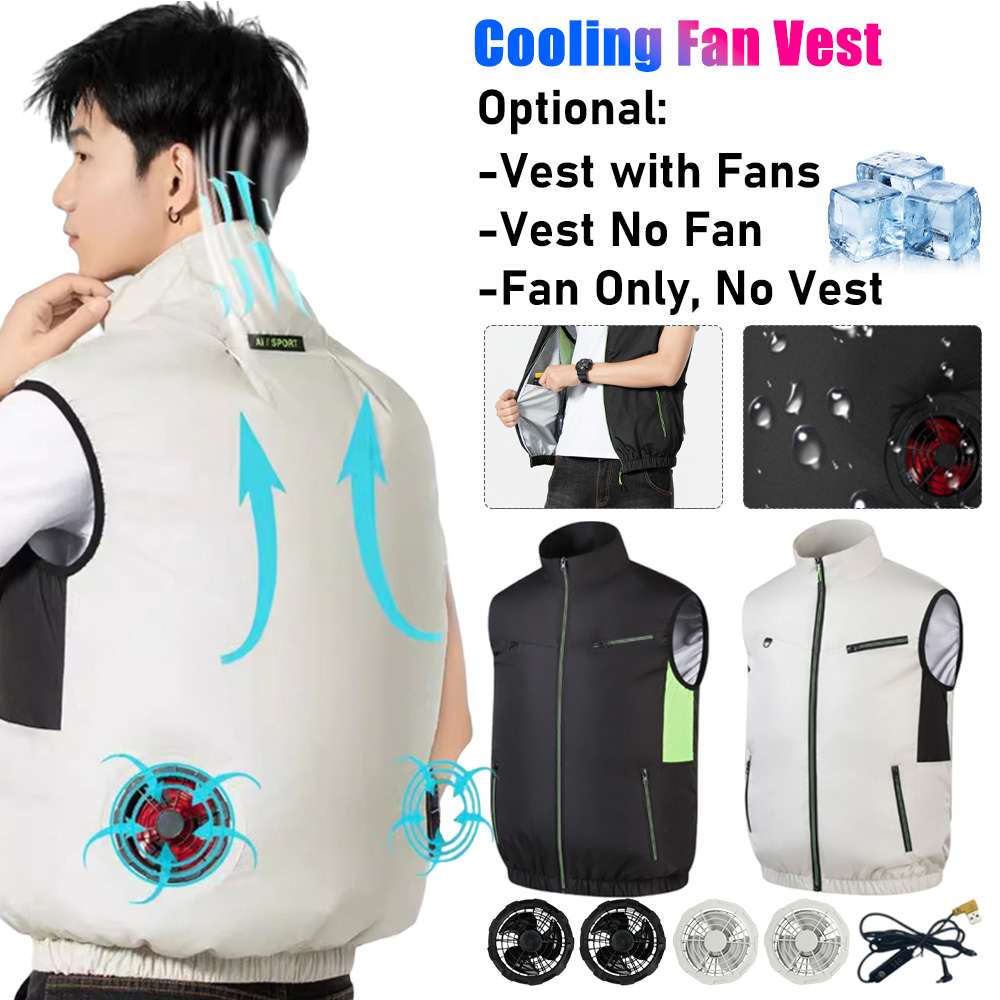 2025 Cooling Fan Vest Air Cond - Outdoor Sport Jacket Women'S ulasan dan harga