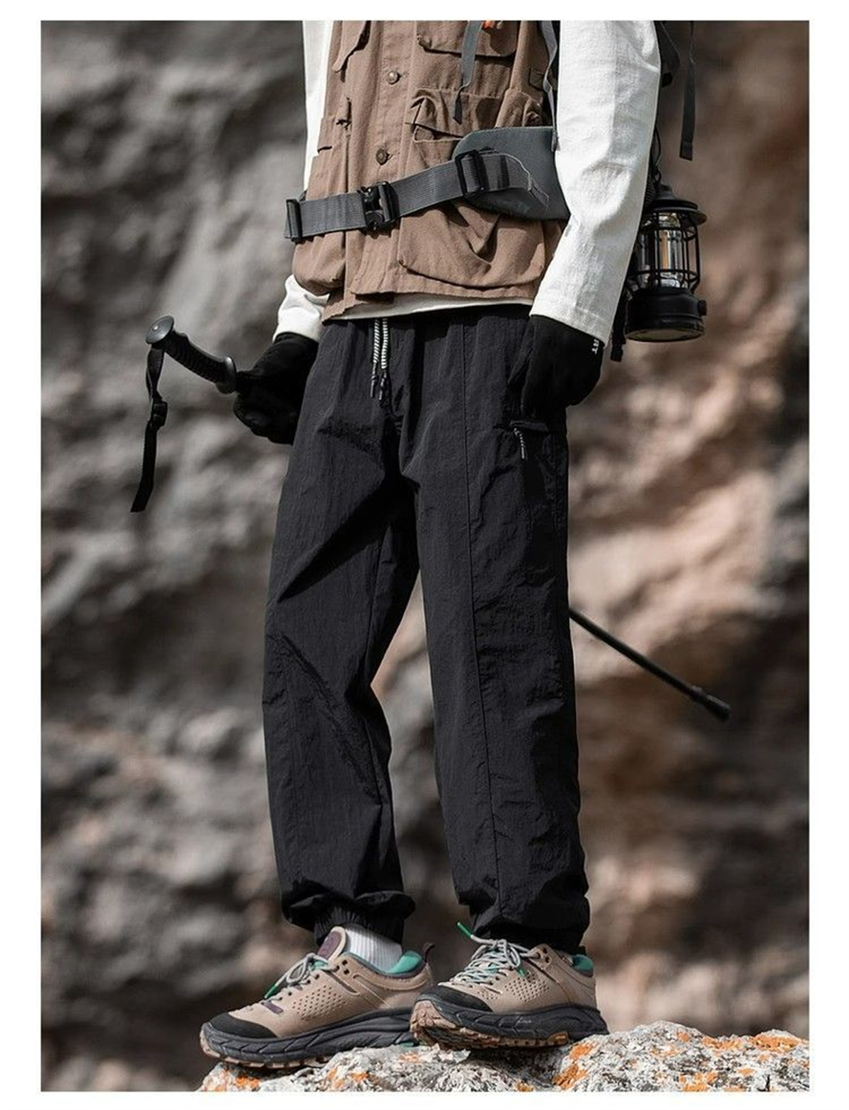 Vintage Baggy Hiking Cargo Pan - Outdoor Sport Hiking Pants ulasan dan harga