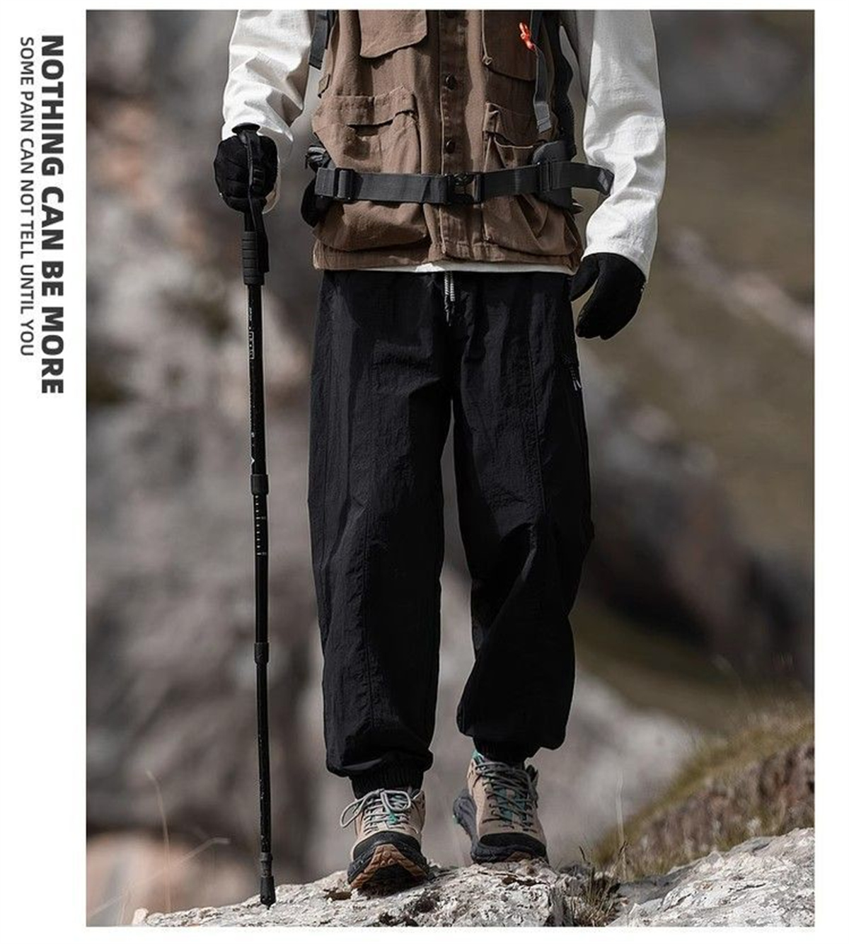 Vintage Baggy Hiking Cargo Pan - Outdoor Sport Hiking Pants ulasan dan harga
