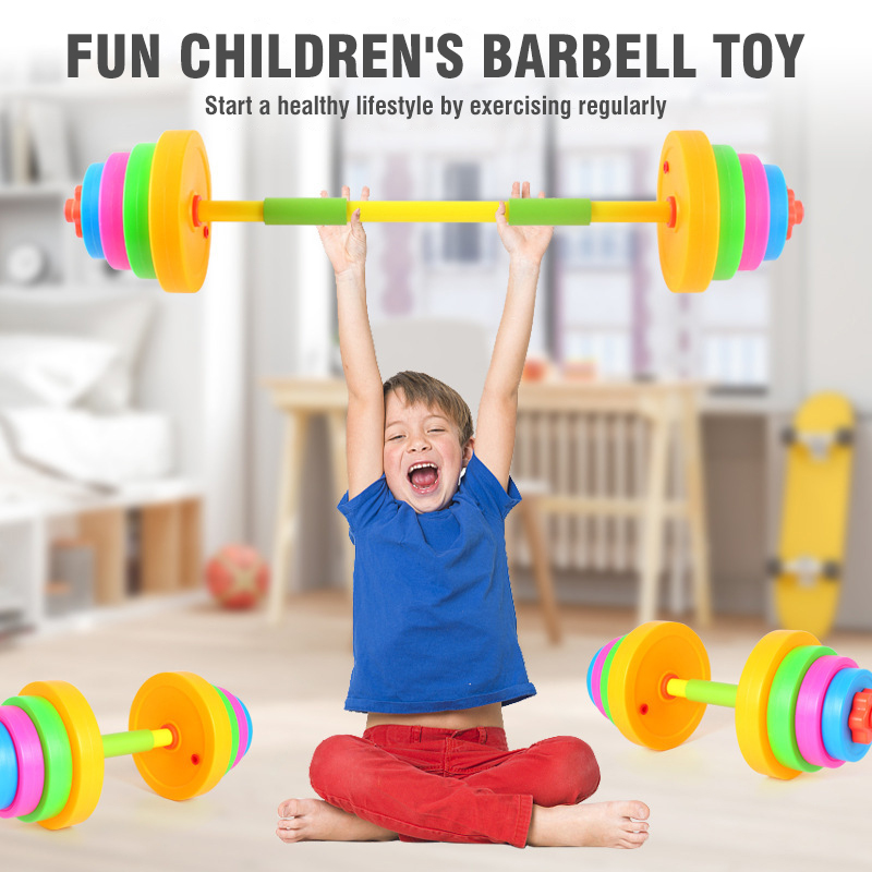 Children's Dumbbell Barbell Ad - Outdoor Sport Jas ulasan dan harga